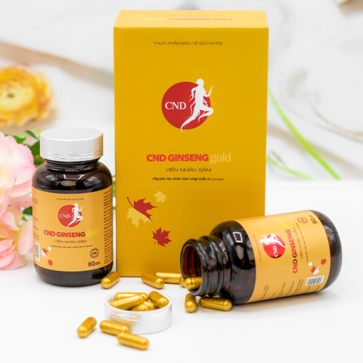 Thực phẩm bảo vệ sức khoẻ CND GINSENG gold - VIÊN NHÂN SÂM