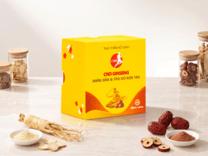Thực phẩm bổ sung CND GINSENG - NHÂN SÂM VÀ TÁO ĐỎ HÒA TAN