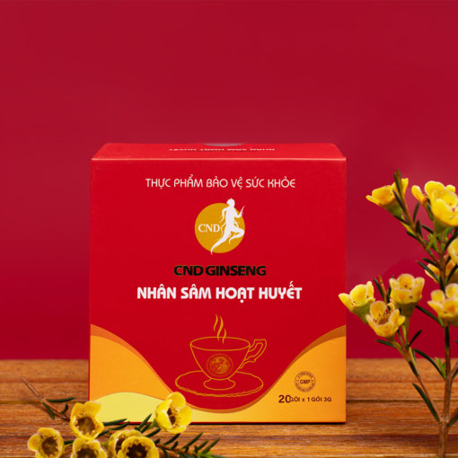 Thực phẩm bảo vệ sức khoẻ CND GINSENG - NHÂN SÂM HOẠT HUYẾT