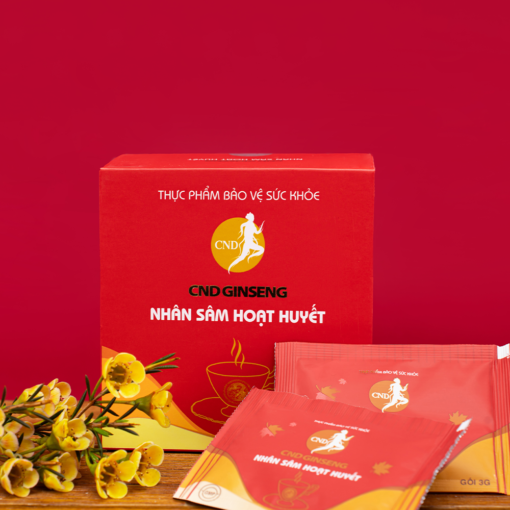 Thực phẩm bảo vệ sức khoẻ CND GINSENG - NHÂN SÂM HOẠT HUYẾT