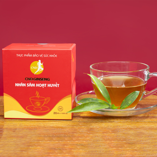 Thực phẩm bảo vệ sức khoẻ CND GINSENG - NHÂN SÂM HOẠT HUYẾT