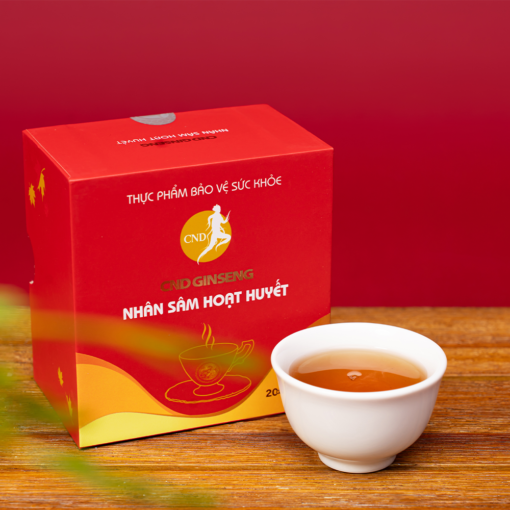 Thực phẩm bảo vệ sức khoẻ CND GINSENG - NHÂN SÂM HOẠT HUYẾT