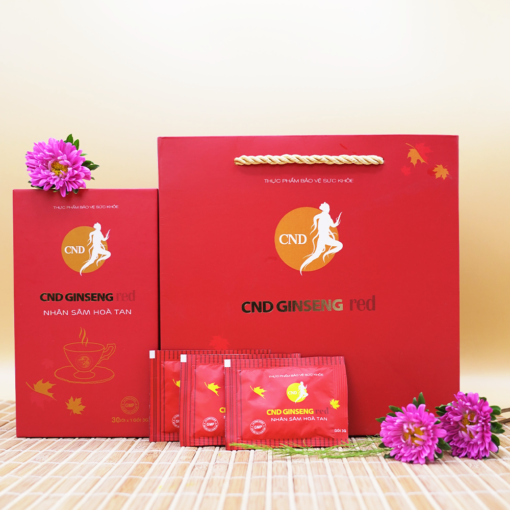 NHAN-SAM-HOA-TAN30GOI Thực phẩm bảo vệ sức khoẻ CND GINSENG RED - NHÂN SÂM HÒA TAN