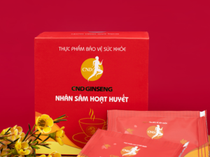 Thực phẩm bảo vệ sức khoẻ CND GINSENG - NHÂN SÂM HOẠT HUYẾT