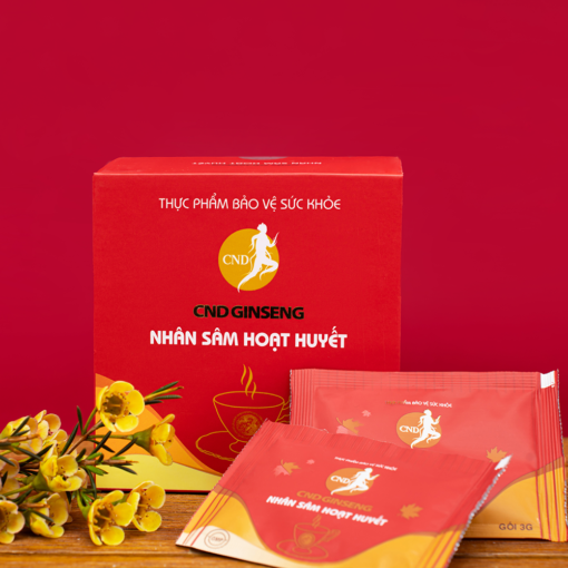Thực phẩm bảo vệ sức khoẻ CND GINSENG - NHÂN SÂM HOẠT HUYẾT