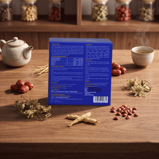 Thực phẩm bổ sung: CND GINSENG NHÂN SÂM TÁO ĐỎ VÀ LẠC TIÊN HÒA TAN