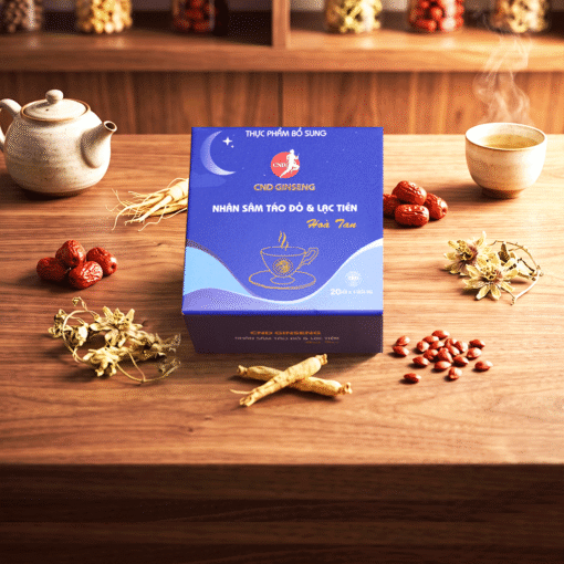 Thực phẩm bổ sung: CND GINSENG NHÂN SÂM TÁO ĐỎ VÀ LẠC TIÊN HÒA TAN